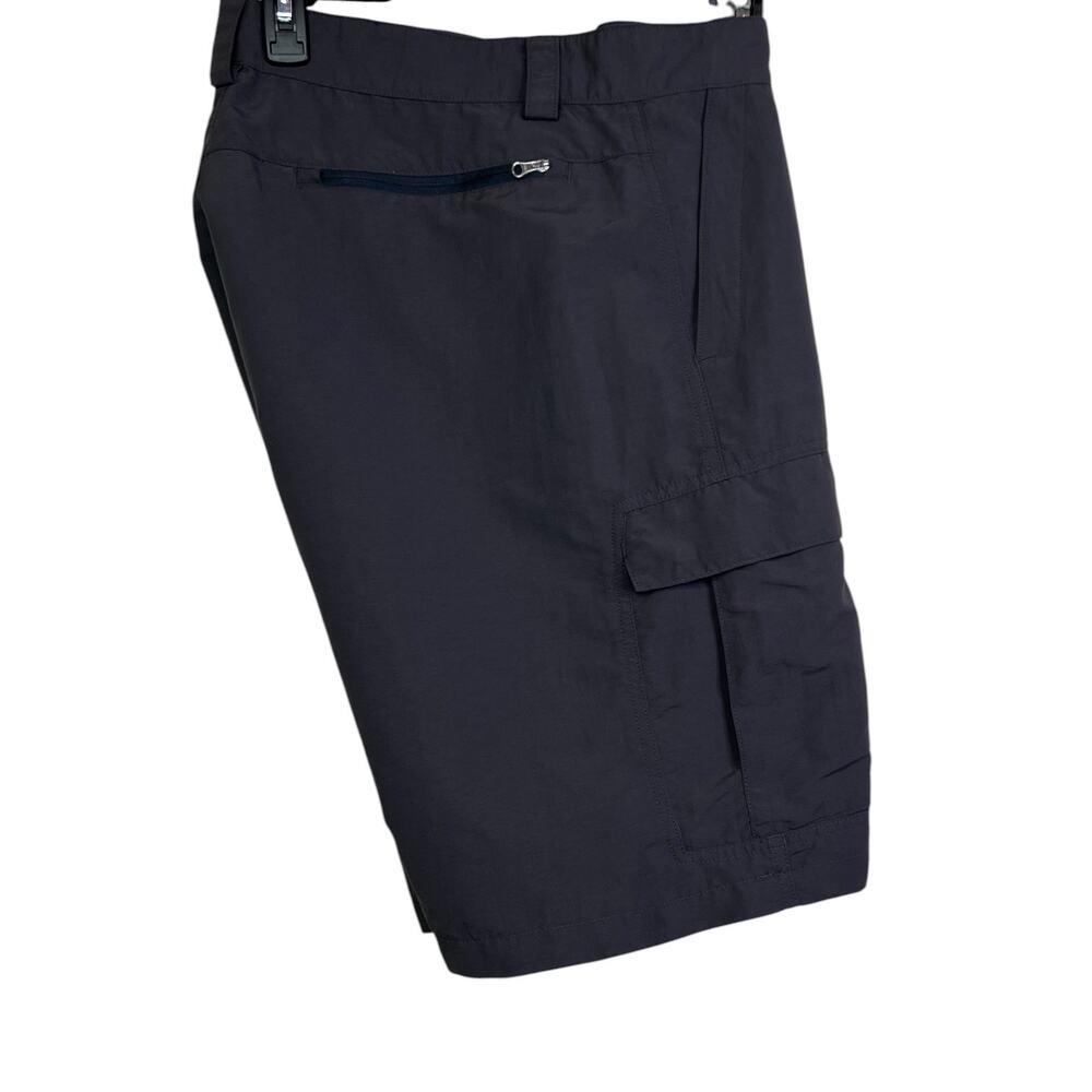 HH Cargo Shorts 11" in Charcoal Gray Quick Dry Hiking Trekking Men's Size 36W - Picture 2 of 15